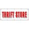 Signmission THRIFT STORE BANNER SIGN clothing furniture household clothes appliance B-120 Thrift Store - alternate 1
